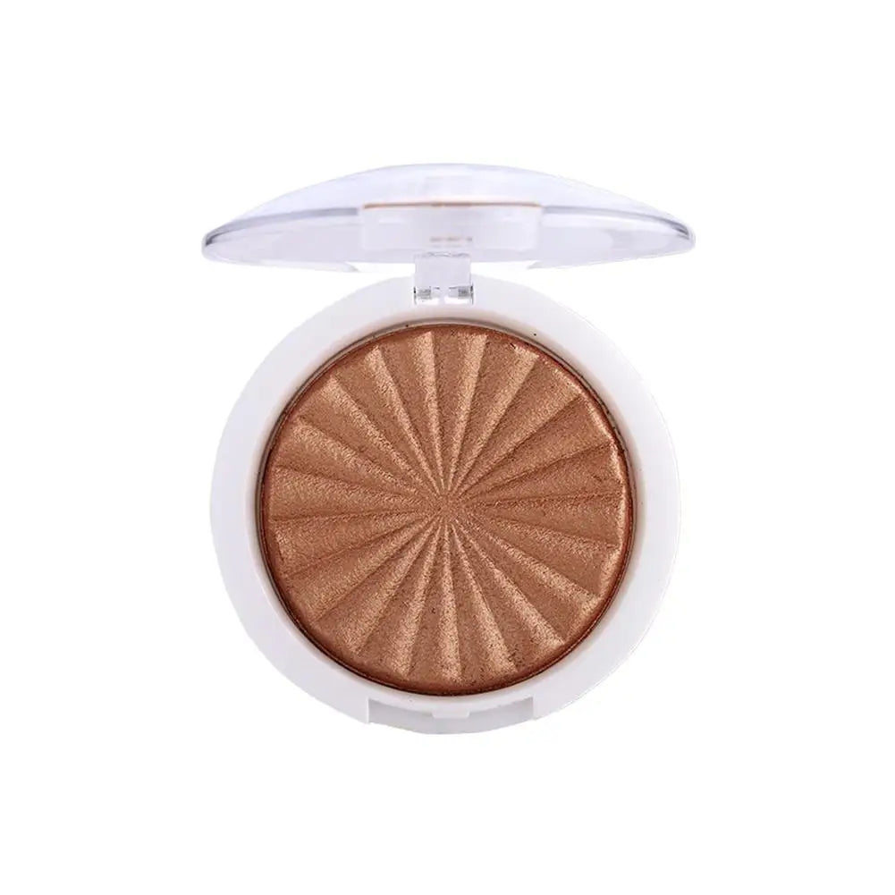 Tidesmit 3D pearlescent monochrome highlighter powder for glowing face makeup texture detail view