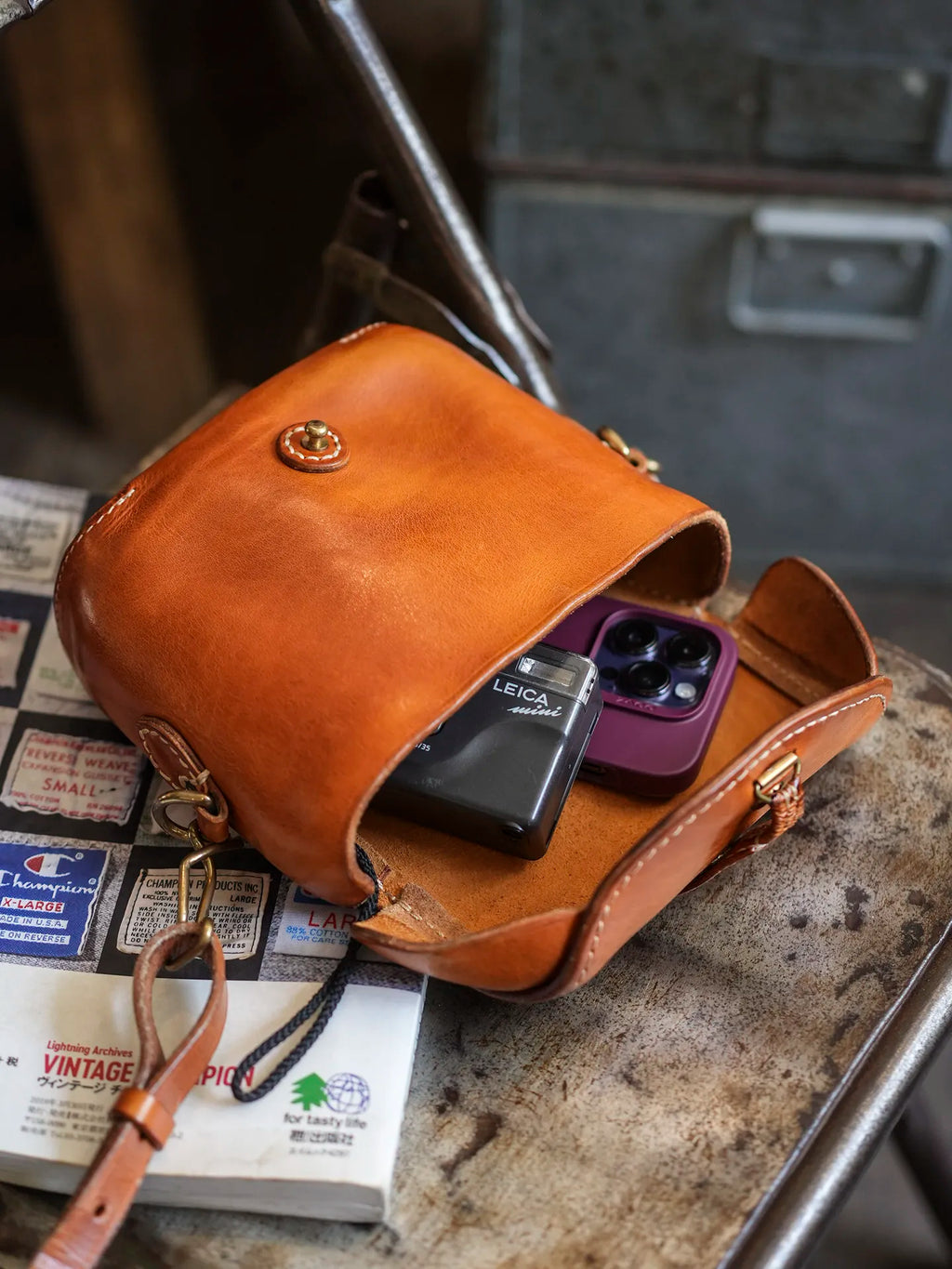 casual high quality genuine leather men's small crossbody bag fashion designer handmade first layer cowhide shoulder bag