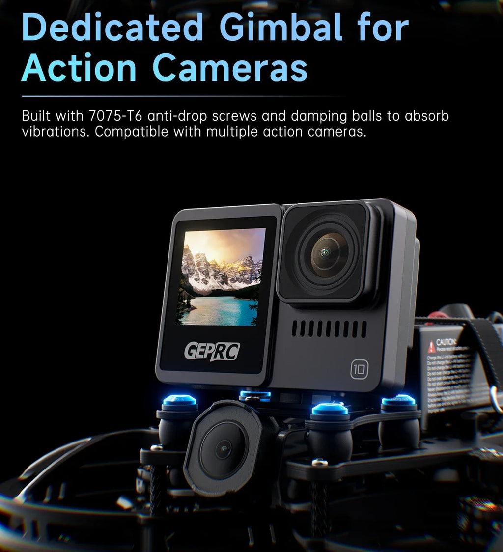 GEPRC Cinelog35 V3 O4 FPV Drone - Professional 3.5 Inch Freestyle RC Tidesmit