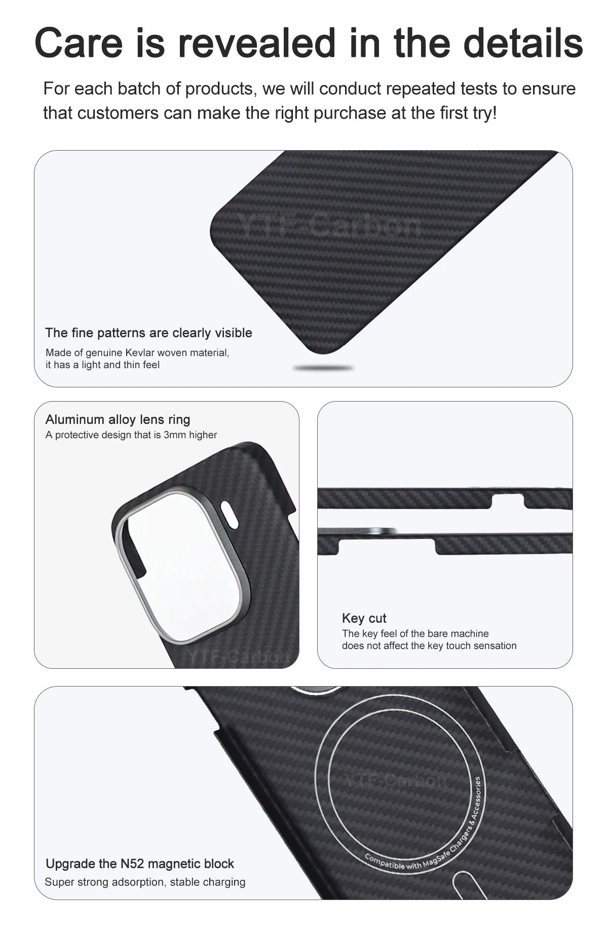 Oppo Find X9 Pro Carbon Fiber Case - Slim Magnetic Protection Tidesmit