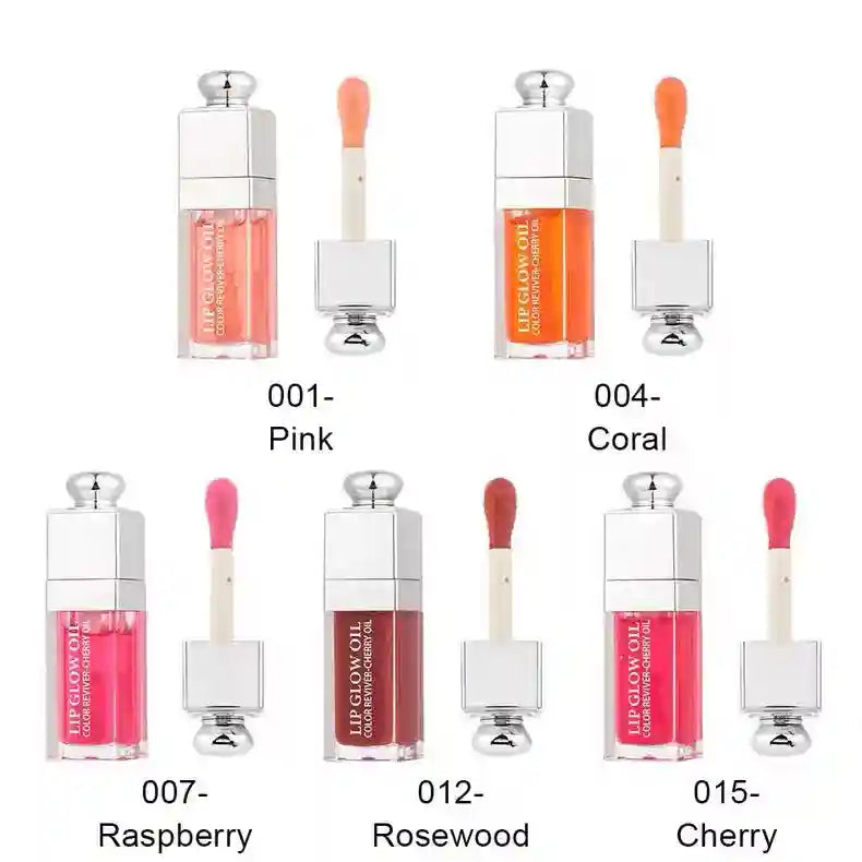Moisturizing Lip Oil Gloss - Plumping and Exfoliating Treatment Lip Care Tidesmit