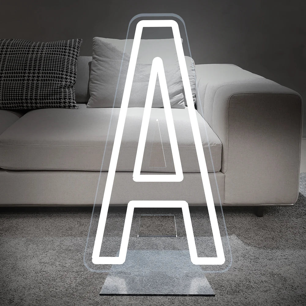 76cm Tall LED Alphabet Light Up Letters for Professional Event Decor Tidesmit