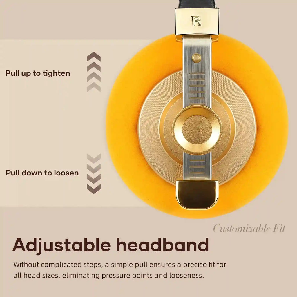 Wired Over-Ear Headphones with 40mm Drivers | High-Fidelity Audio Tidesmit