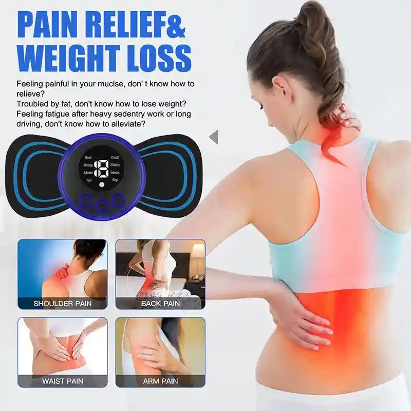 Portable Electric Massager for Deep Tissue Muscle Relief | Tidesmit Massage Roller Tidesmit
