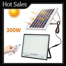 LED Solar Light Flood Lights Outdoor Solar Reflector Spotlights 65W With Remote Control For Garden Street