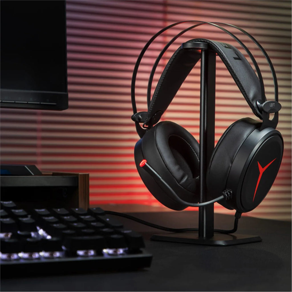 Lenovo Legion Gaming Headset - Over-Ear Wired Audio with Noise-Cancelling Mic Tidesmit