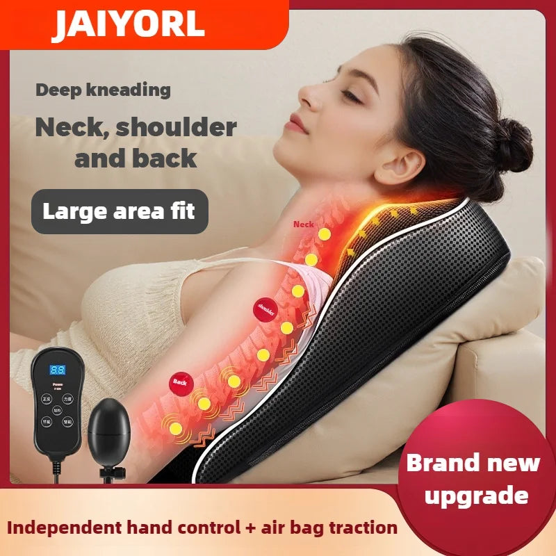 Electric Neck Massager with Heat Therapy & Deep Tissue Shiatsu - Tidesmit Massage Chairs Tidesmit