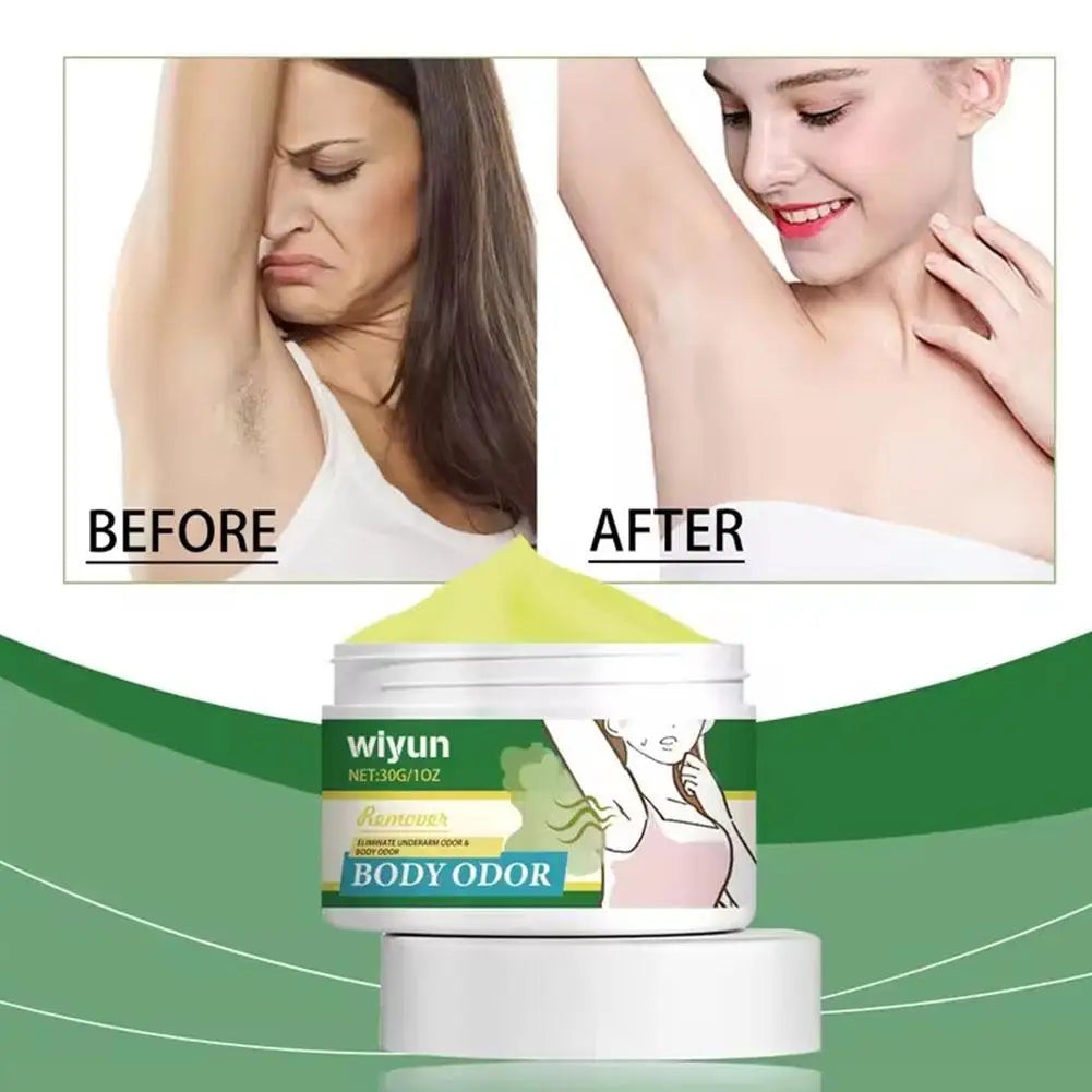 Tidesmit body odor removal cream for feet and armpits, a refreshing antiperspirant for long-lasting odor control.