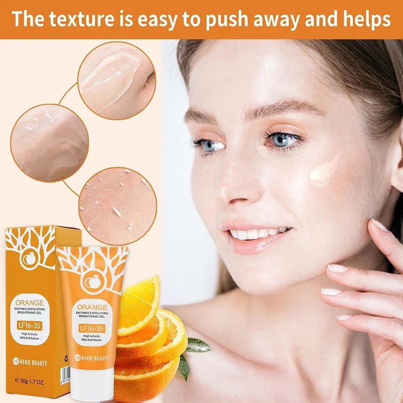 Facial Exfoliating Gel | Deep Pore Cleansing & Smoothing Scrubs Treatments Tidesmit