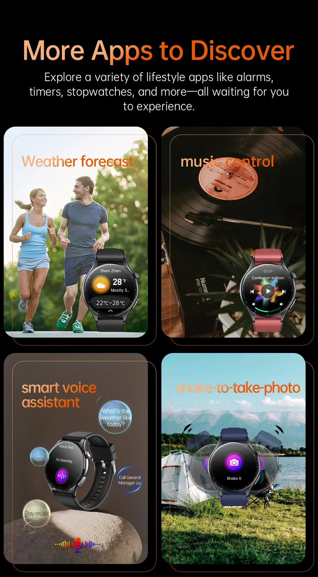 2026 New Health Analysis ECG+PPG Smart Watch Body Fat Uric Acid Blood Pressure Heart Rate Tracker NFC Smartwatch For Android IOS