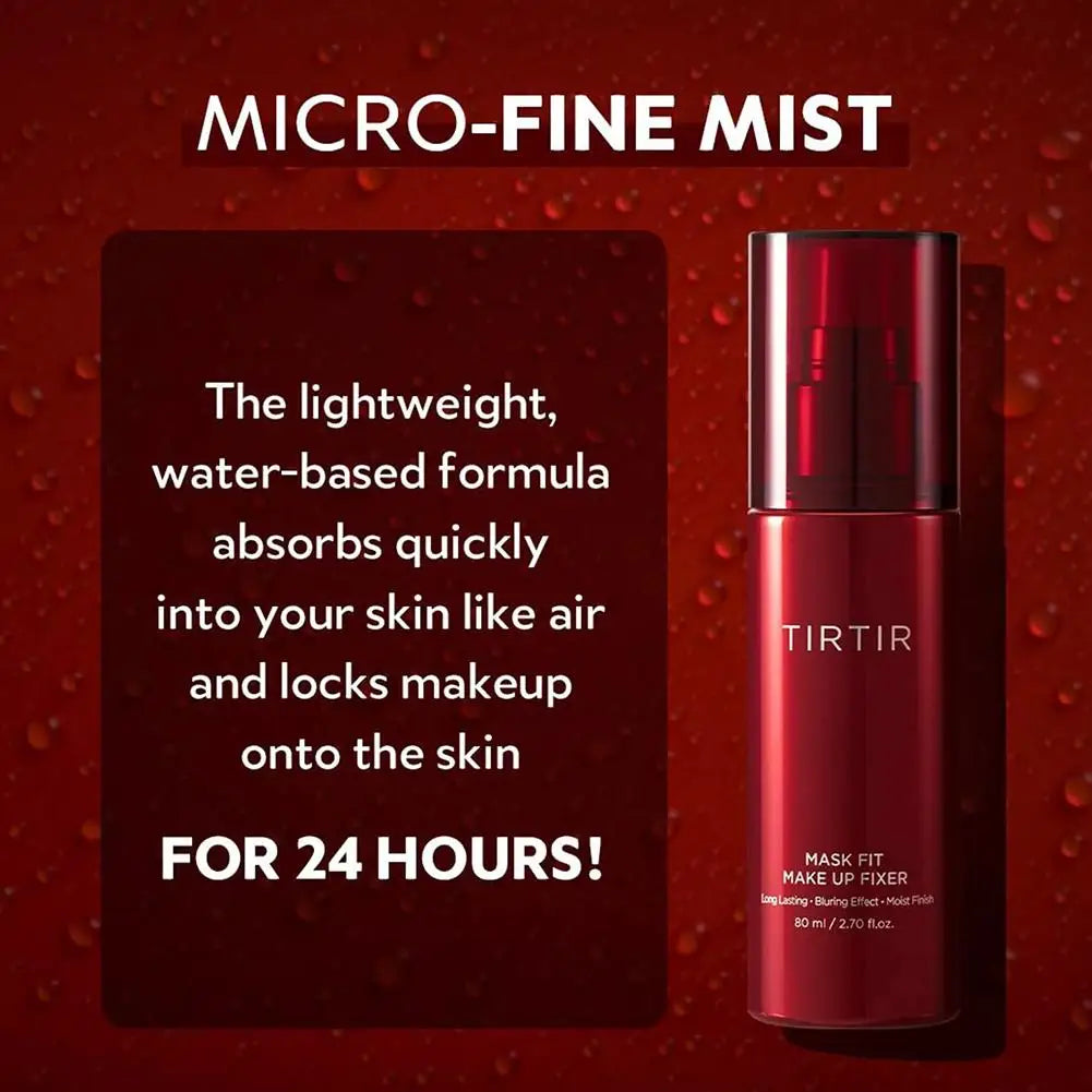 Tidesmit TIRTIR long lasting oil control setting spray facial moisturizing mist for waterproof face makeup detail view