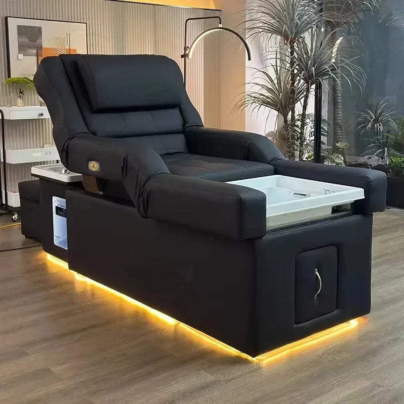 Professional Hair Washing Bed with Electric Head Spa Massage Chair Massage Chairs Tidesmit