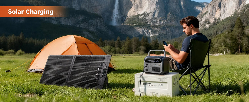 CTOLITY AP1000 1800W 1024WH Portable UPS Power Station LiFePO4 Battery AP400 500W 345WH Solar Generator Outdoor Power Supply