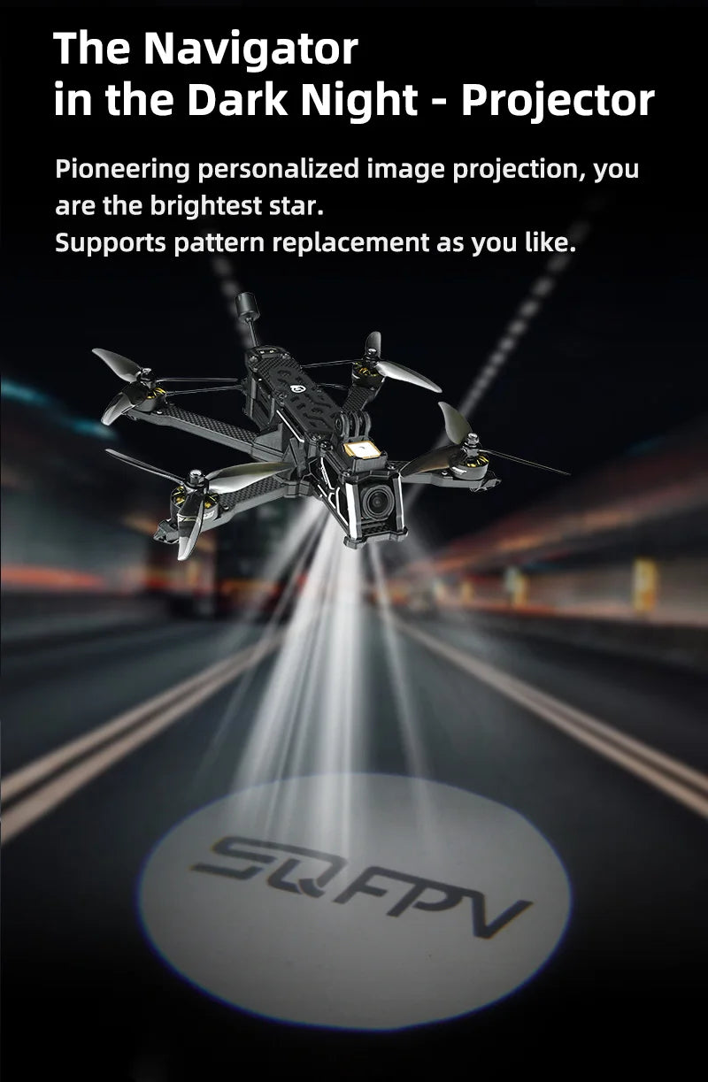 5 Inch FPV Drone DJI O3 Freestyle Quadcopter | Tidesmit Performance Tidesmit