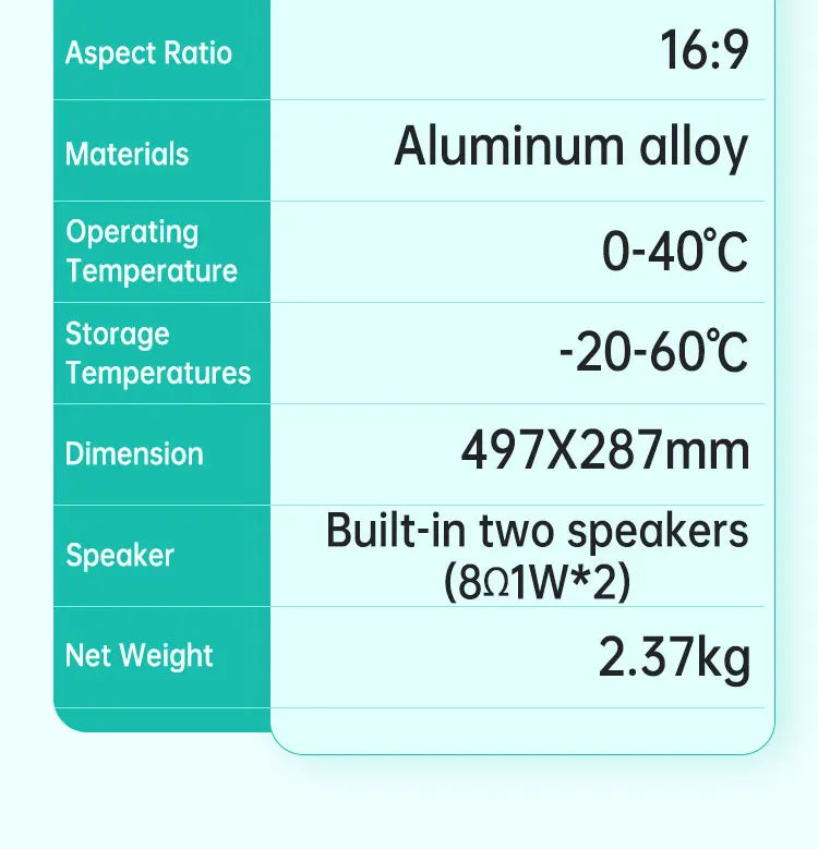 VCHANCE 21.5'' Full HD 1080p 100%sRGB Portable Medical Monitor with VESA Mount Display External for Hospital Diagnostic Devices