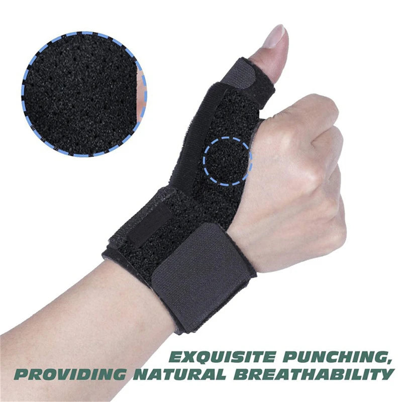 Breathable Flexible Wrist Splint Thumb Support Brace Comfortable Thumb Protector Guard Relieve Discomfort From Arthritis