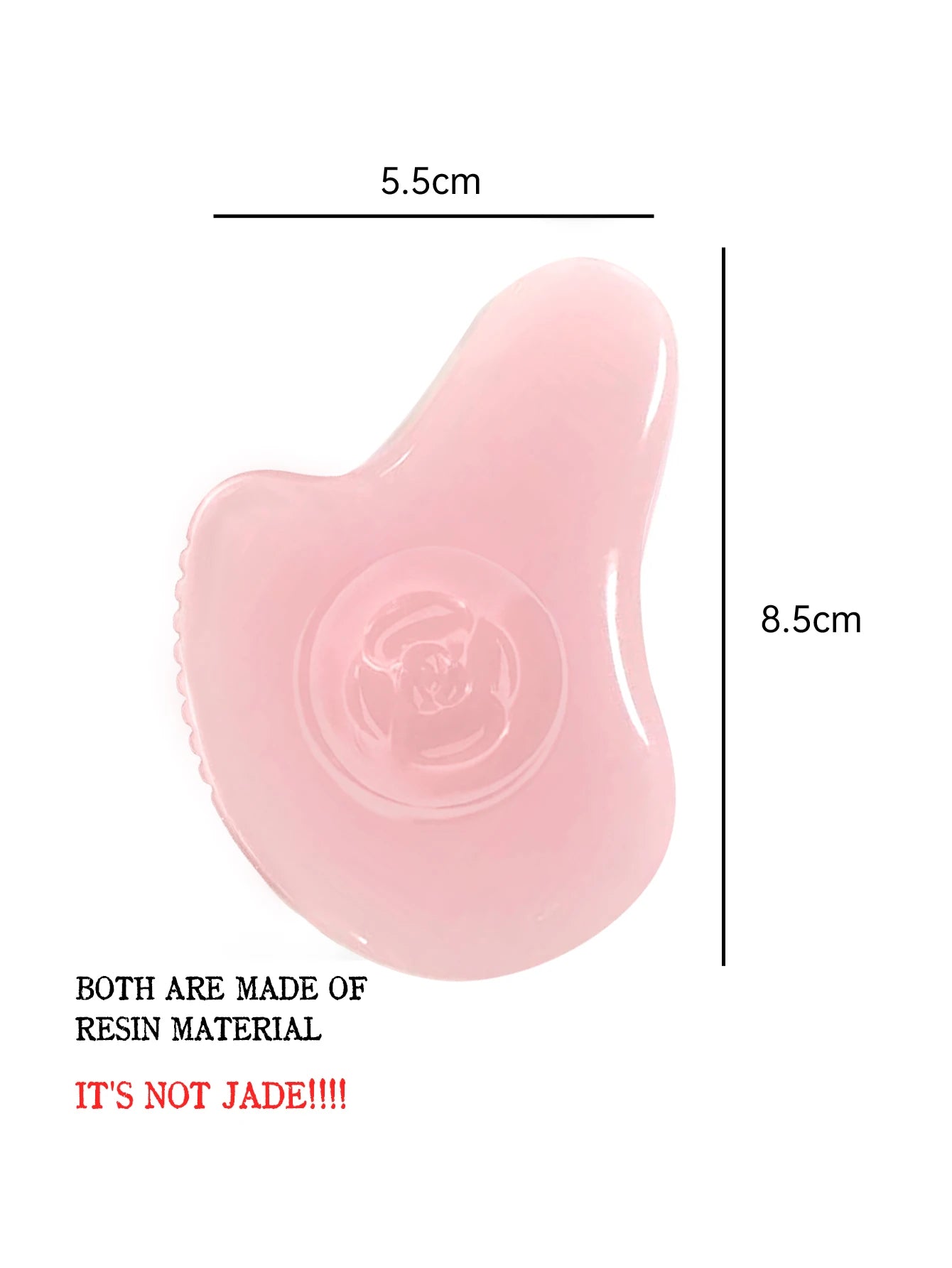 Gua Sha Body Massage Tool - Static Free Resin for Muscle Recovery Body Shaping Massage Equipment Red Tidesmit