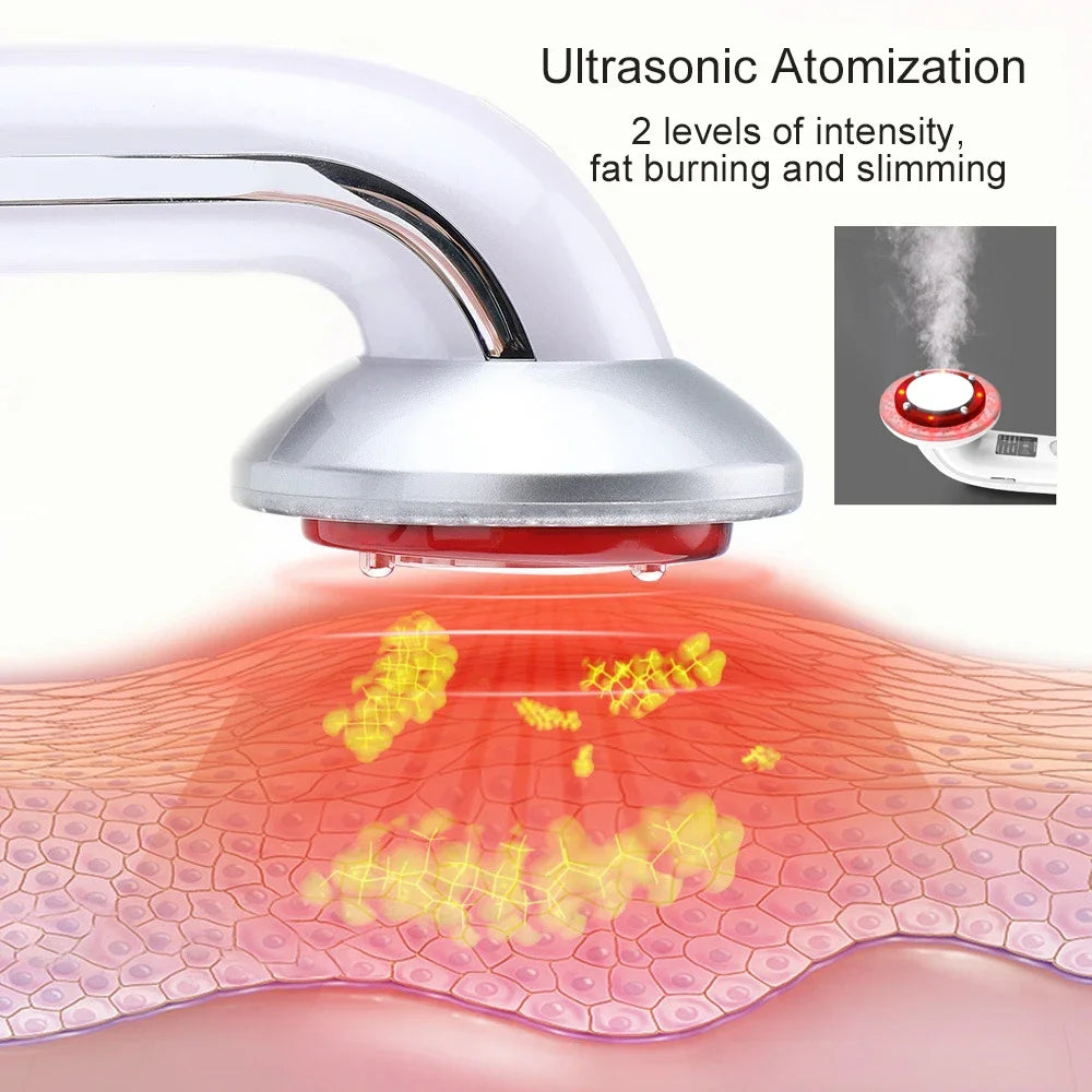 Ultrasonic Cavitation 8-in-1 EMS Body Shaper - EU Tech Wellness Relaxation Treatment Tidesmit