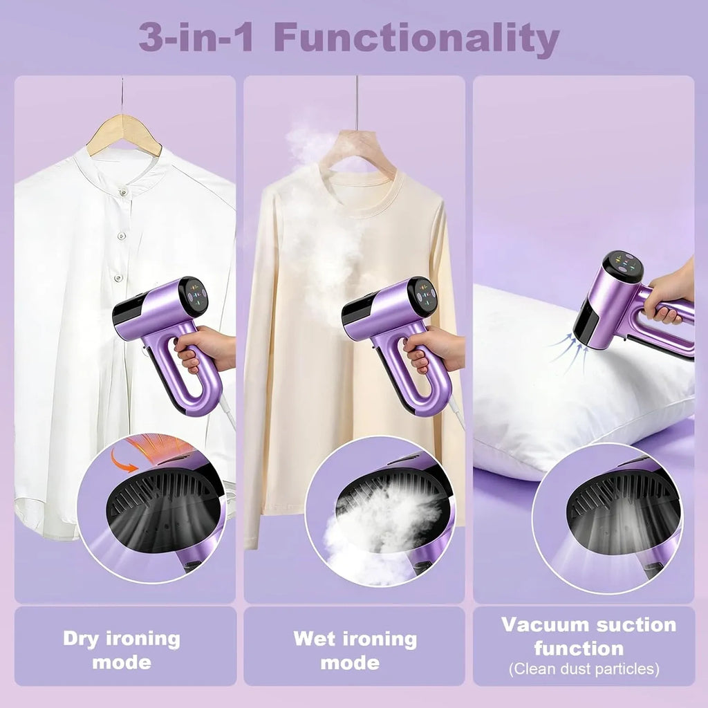 Tidesmit Mini Portable Handheld Steam Iron 220V EU Plug