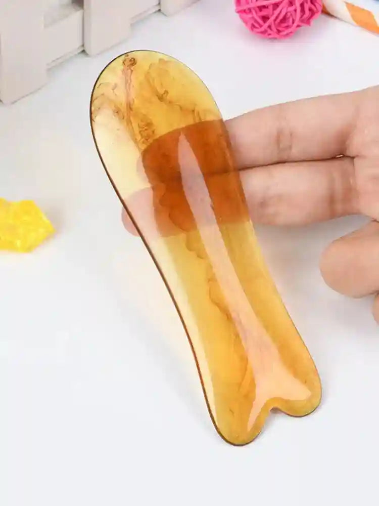 Gua Sha Scraping Tool Set 6-in-1 Face Body Massage Kit - Amber Eye Massage Instrument Tidesmit