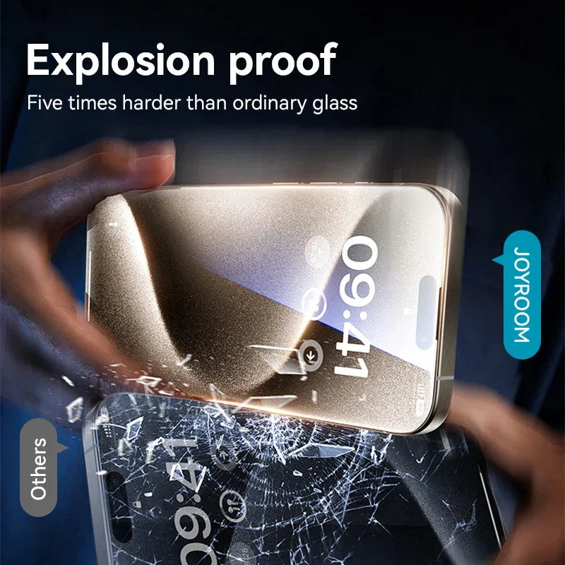 Privacy Screen Protector for iPhone 17 - 9H Hardened Tempered Glass Tidesmit