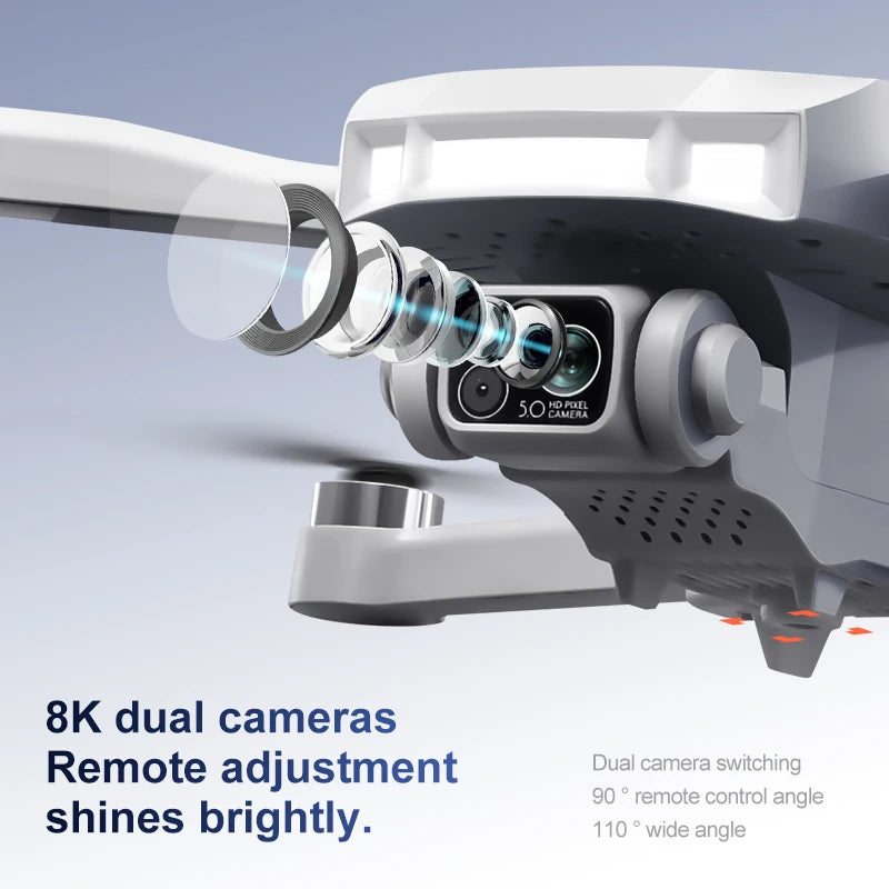 GPS Drone with 4K Camera - Foldable Brushless Quadcopter | Tidesmit Tidesmit