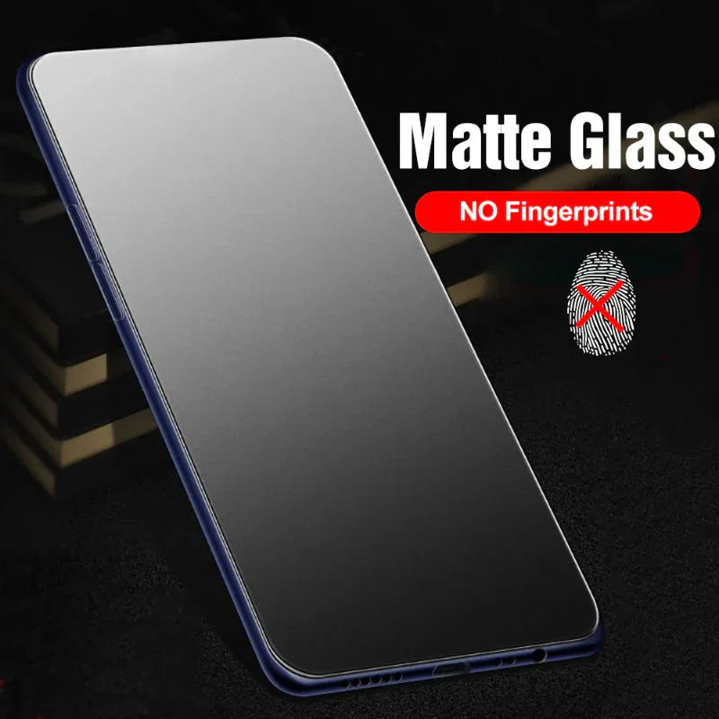 Matte Tempered Glass Screen Protector for Samsung Galaxy - 2-Pack Tidesmit