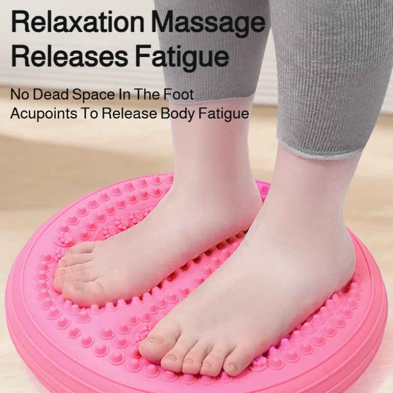Inflatable Balance Trainer | Massage Stepper for Core Stability Massage Cushion Tidesmit