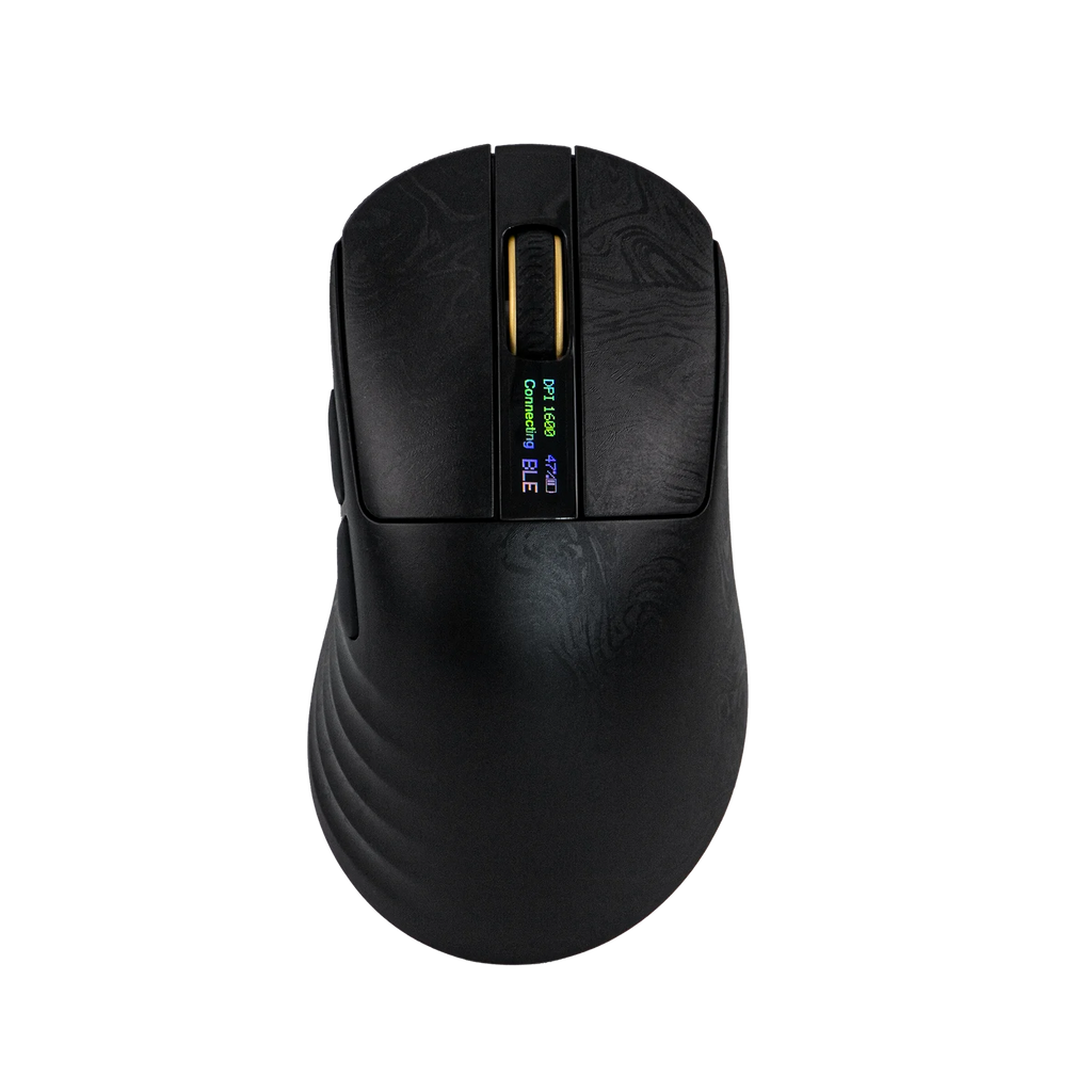 EPOMAKER Carbonis Tri-mode Wireless PAW3950 Sensor Gaming Mouse 8K Polling Rate & 30K DPI Ergonomic Mouse with Digital Display