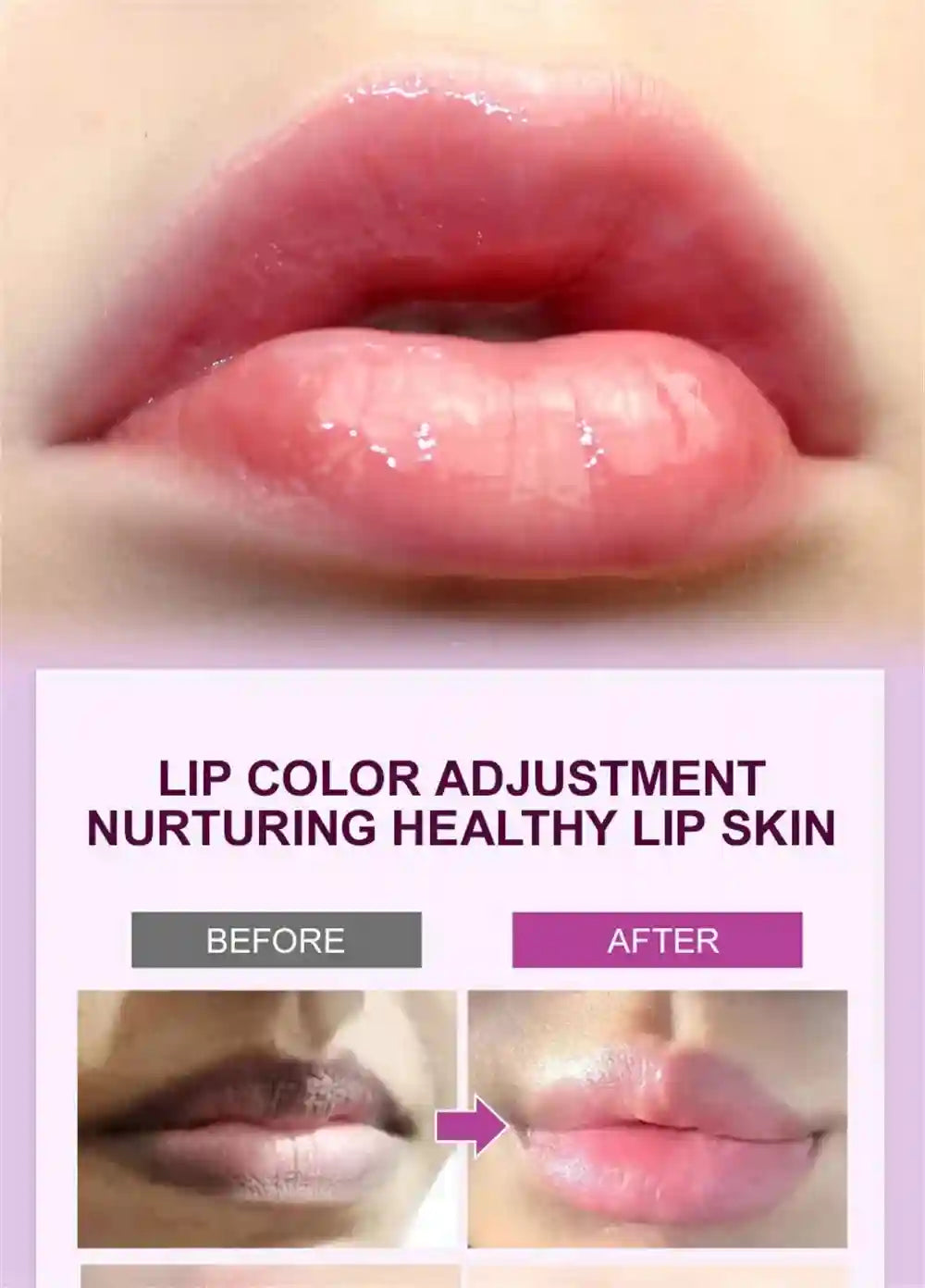 Lip Lightening Balm - Exfoliating Moisturizer for Dark Lips | Tidesmit Lip Care Tidesmit