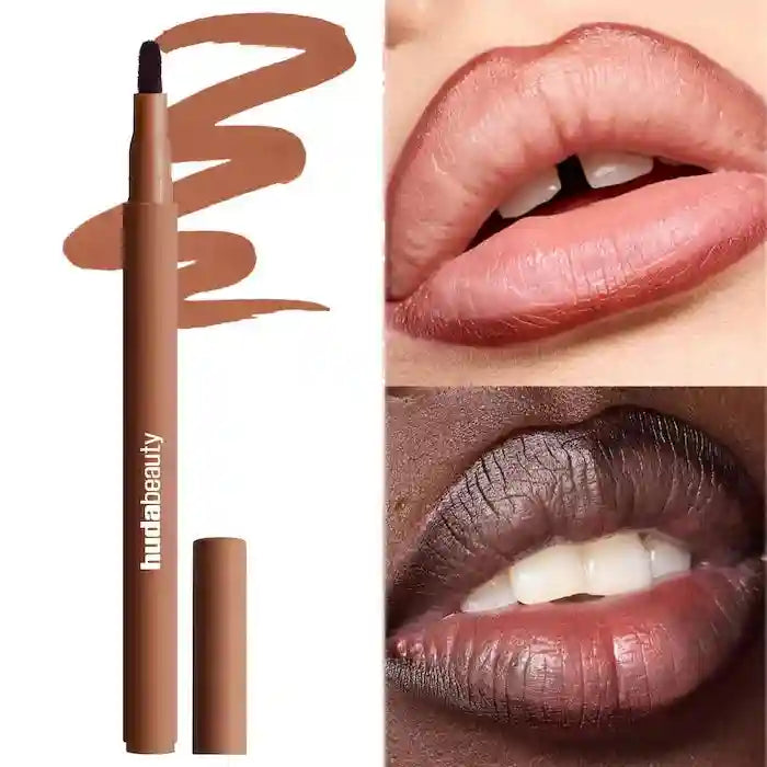Matte Lip Liner Pencil: Waterproof, Long-Lasting & Nourishing Formula Lip Care Toasty Brown Tidesmit