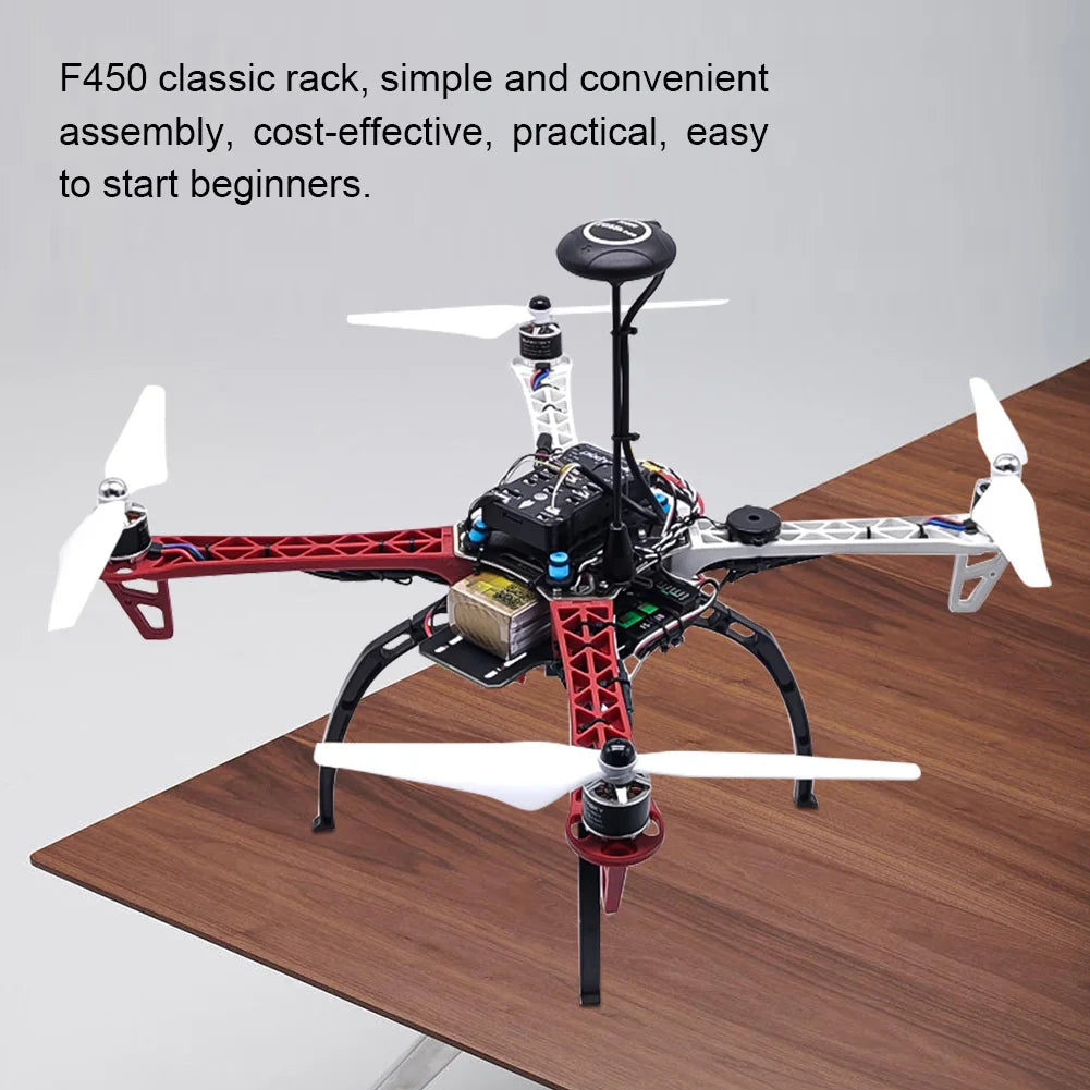 F450 Quadcopter Drone Kit with GPS Flight Controller & Motors Tidesmit