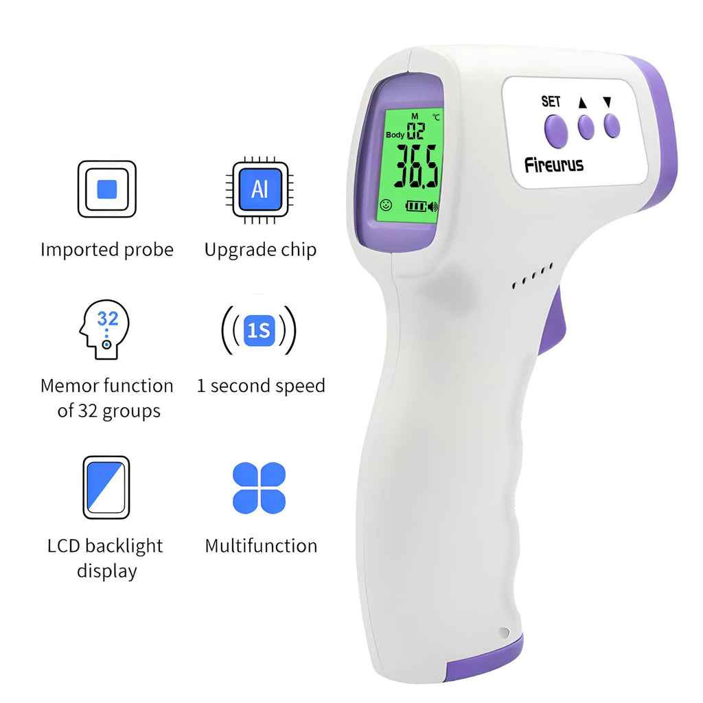 Infrared Thermometer Digital LCD Body Measurement Kids Adult Fever IR Children Non-Contact Termometro