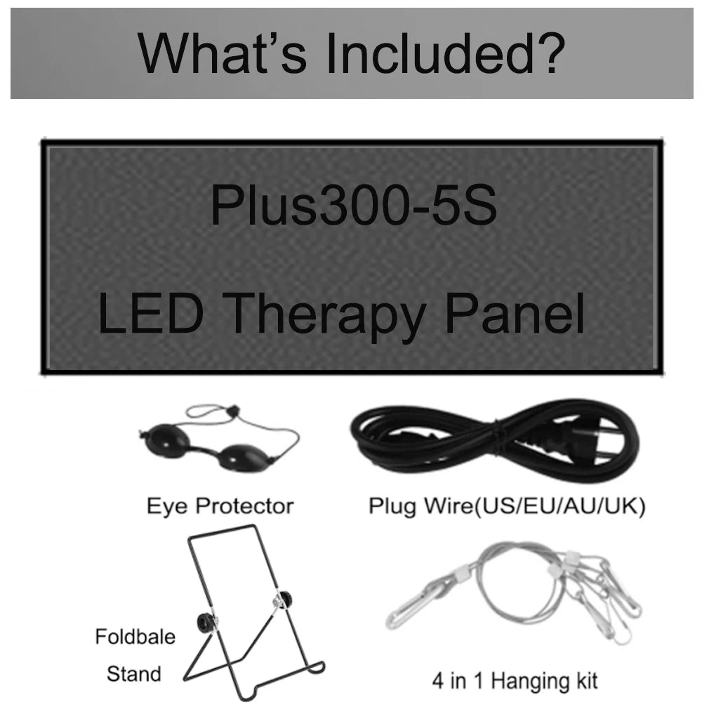 Newest 300W 630nm 660nm Red Light Lamp Therapy, 810nm 830nm 850nm Near Infrared Therapy Lamp for full body, red grow lamp