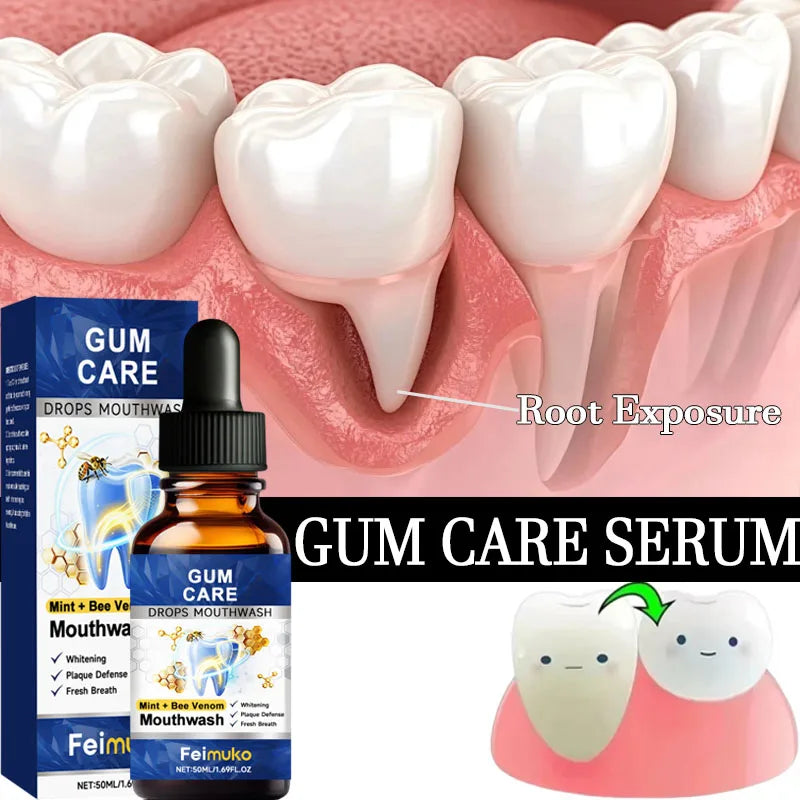 Tidesmit 50ml Damage Repair Gum Serum for teeth whitening, tooth sensitivity relief, and oral cavity care