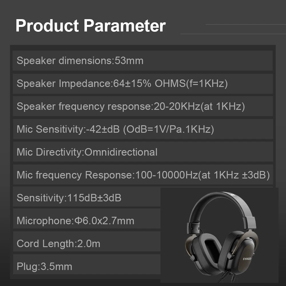 Gaming Headset with Surround Sound and Microphone for PC and PS4 Tidesmit