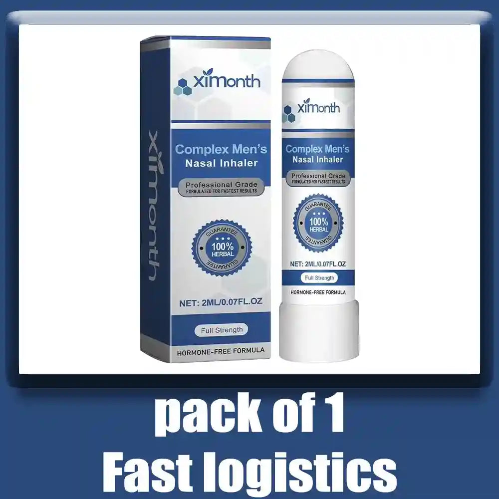 Nasal Inhaler Stick for Energizing Relief - Natural Daily Lip Care Lip Care 1 Peice Tidesmit