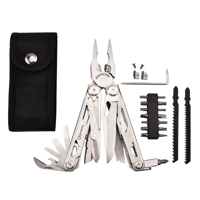 Daicamping DL30 DL301 DL7 Outdoor Camping EDC Plier Set Multifunctional Multitools Hand Multi Tool Folding Multi-tool Kit
