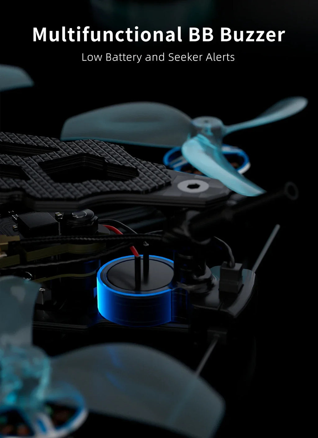 FPV Drone T-Cube18 Mini Quadcopter ELRS 2.4G HDZero System Tidesmit