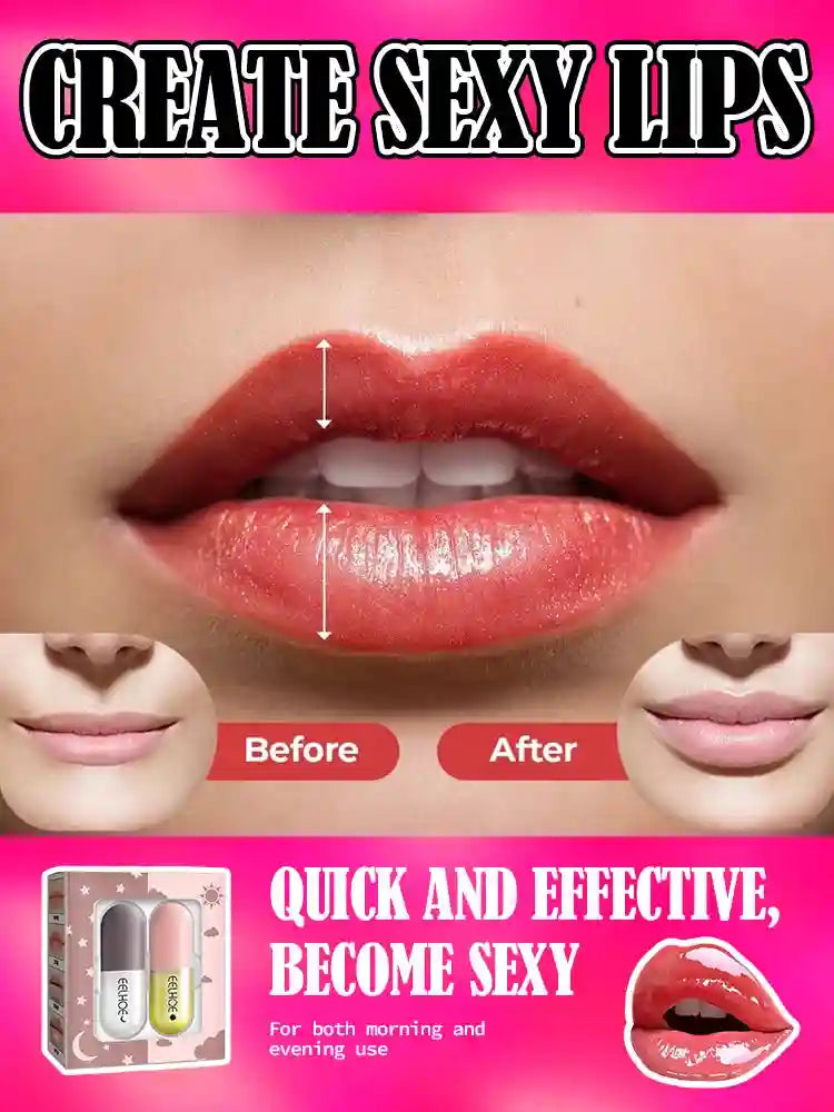 Lip Plumper Serum | Natural Moisturizing Lip Treatment | Tidesmit Lip Care Tidesmit