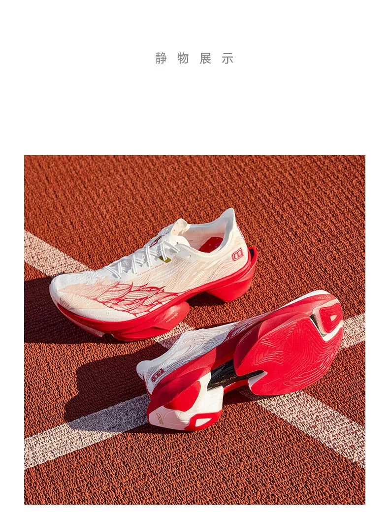 Anta × Xu Beihong's galloping horse figure joint name series C10 PRO 2 generation marathon running shoes men.