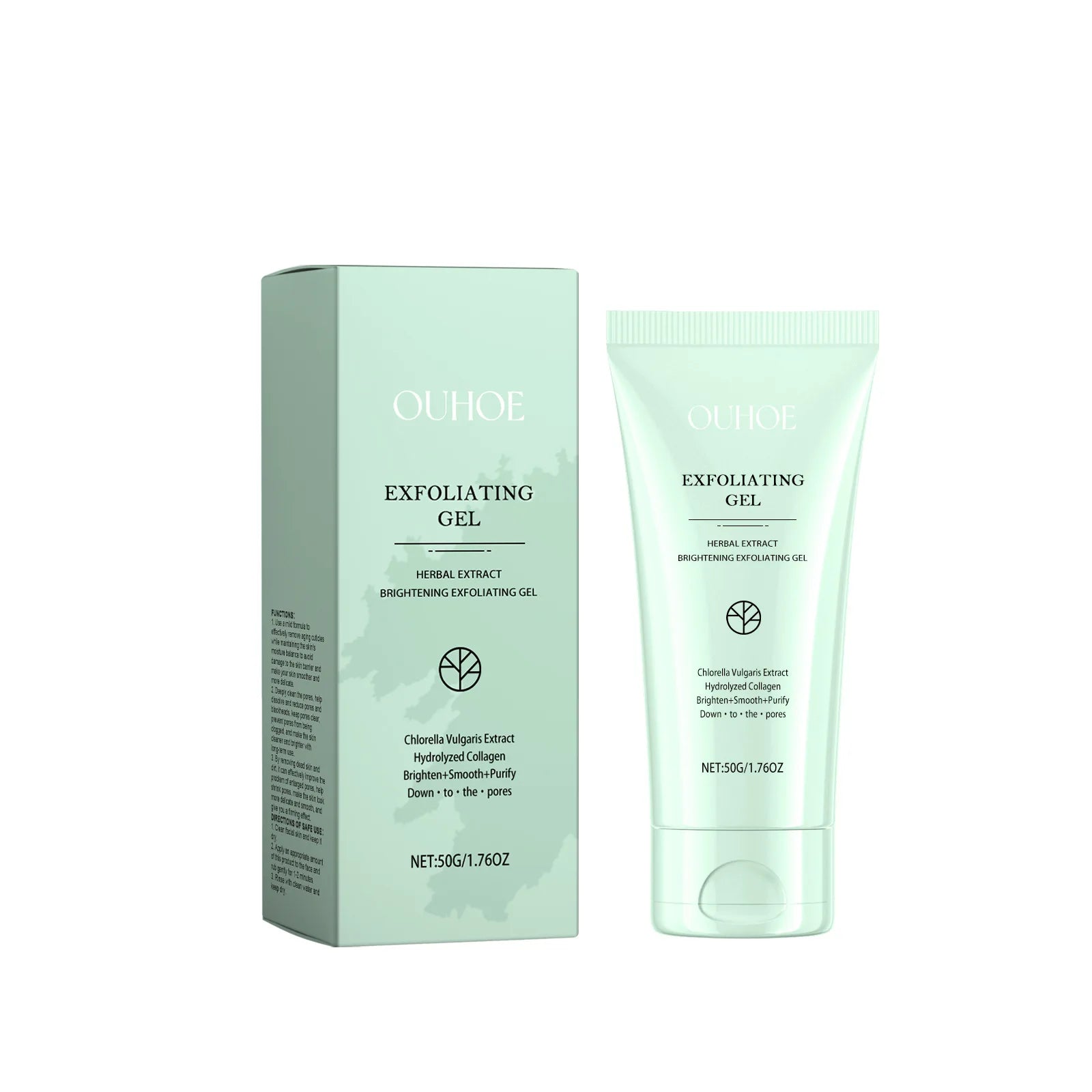 Exfoliating Peeling Gel for Face - Brightening 50g Skin Care Scrubs Treatments 50g boxed Tidesmit