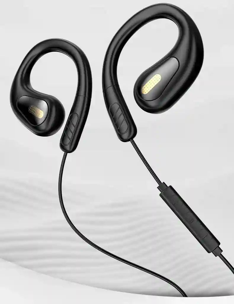 Wired Earbuds with Mic and 9D Surround Sound - USB-C & 3.5mm Options Tidesmit