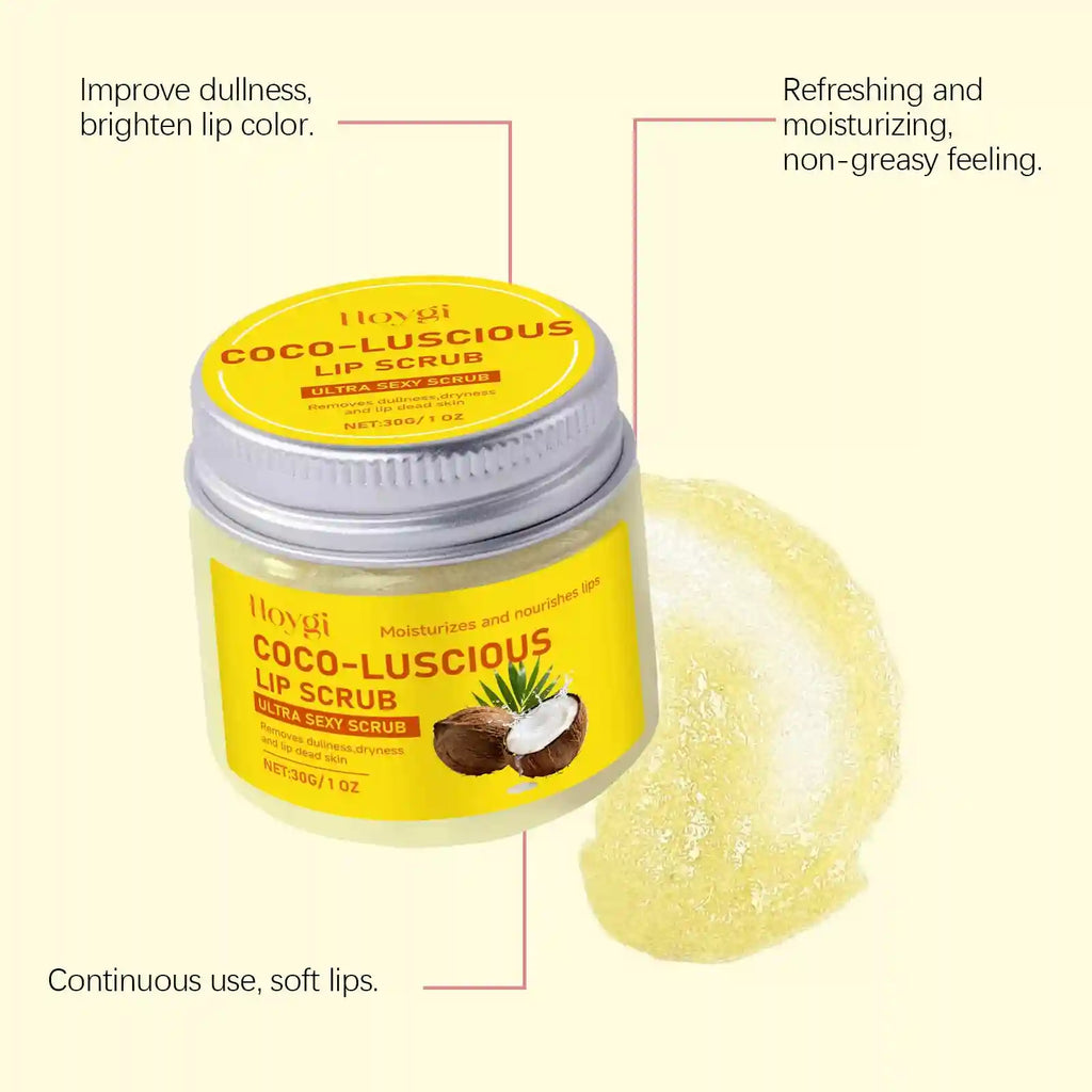 Turmeric Lip Scrub Exfoliator | Natural Moisturizing Lip Care | Tidesmit Lip Care Tidesmit
