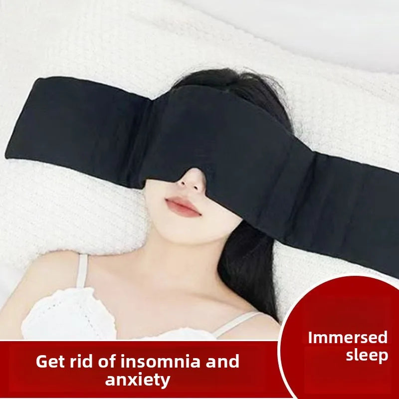 Gravity Weighted Eye Mask for Sleeping Light Blocking Relaxing Sleep Aid for Men and Women Relieve Fatigue Stress Christmas Gift