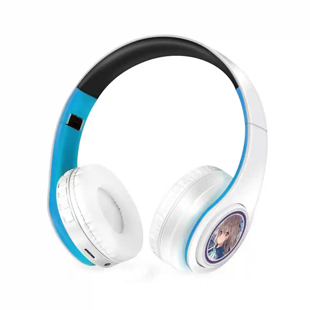 Miku Nakano Wireless Headphones: Bluetooth 5.0 Over-Ear Audio japanes 3 Tidesmit