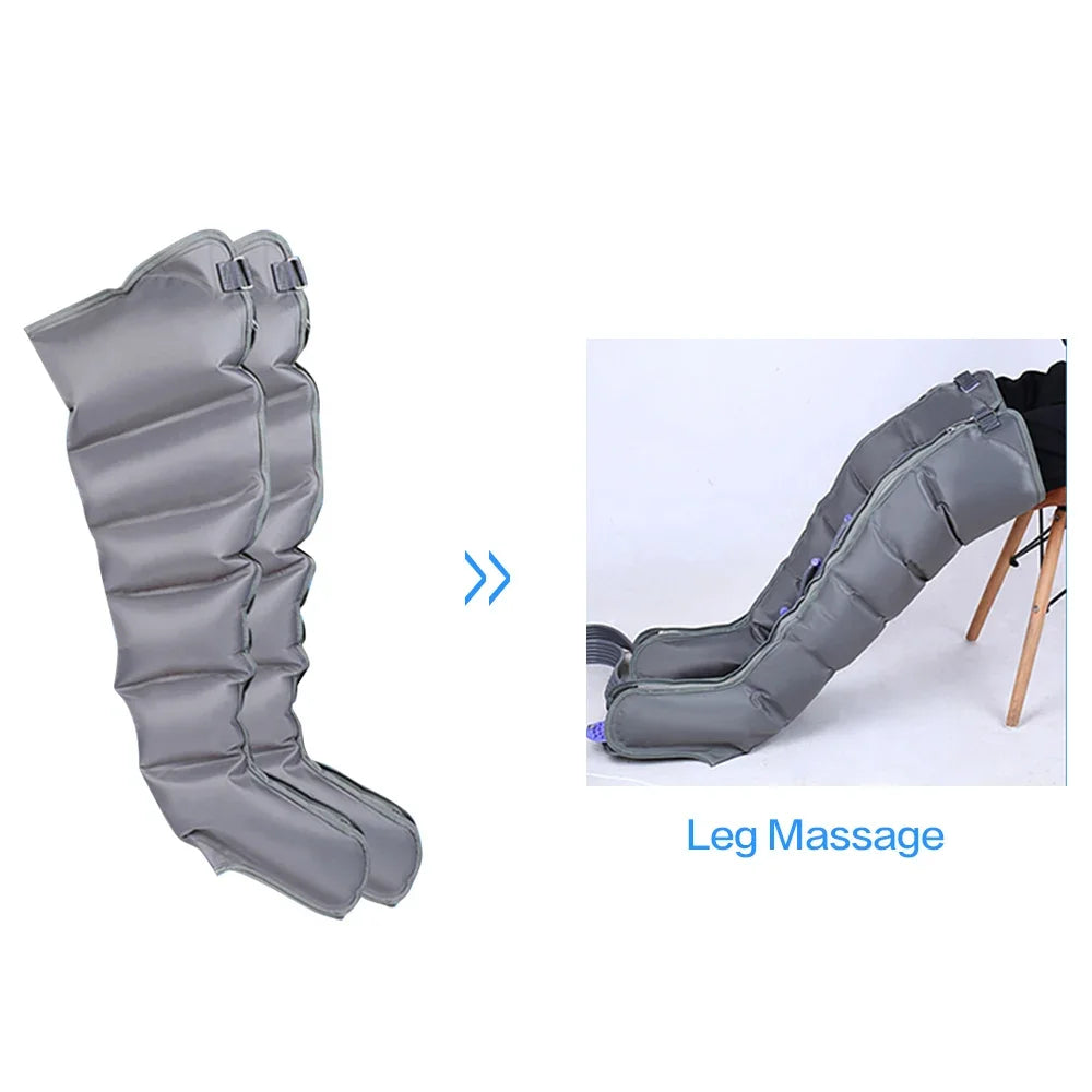Lymphatic Drainage Machine: Electric Air Compression Leg Massager Body Shaping Massage Equipment Tidesmit