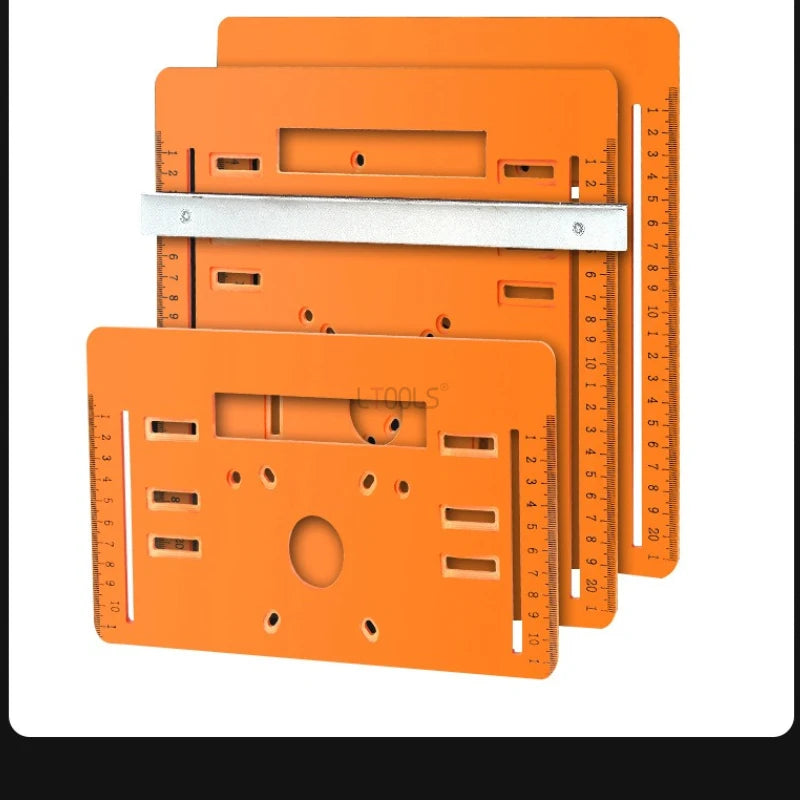 Circular Saw Base Plate 90° Flat 45° Oblique Cutting Trimming Machine Base Plate Woodworking Benches Router Flip Plate Trimming