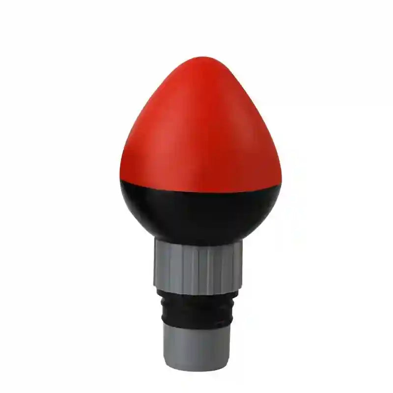 Massage Gun Replacement Heads | Soft Silicone Deep Tissue Attachments Fascia Gun B-Red Tidesmit