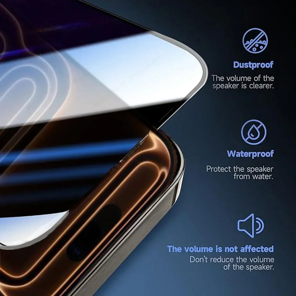 Anti-Spy Screen Protector for iPhone 17 Pro Max - 9H Tempered Glass Tidesmit